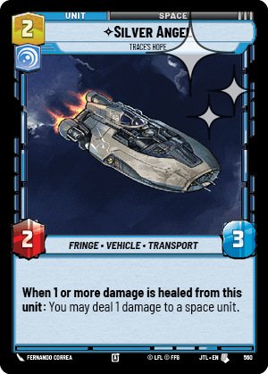 Silver Angel, Trace's Hope - FOIL — image 1
