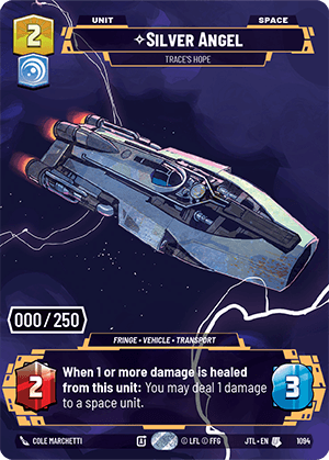 Silver Angel, Trace's Hope - PRESTIGE SERIALIZED — image 1