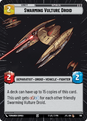 Swarming Vulture Droid - HYPERSPACE — image 1
