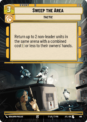 Sweep the Area - HYPERSPACE — image 1