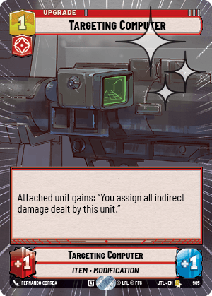 Targeting Computer - HYPERSPACE FOIL — image 1