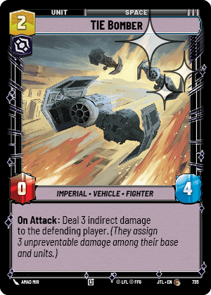 TIE Bomber - FOIL — image 1