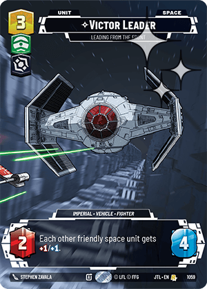 Victor Leader, Leading from the Front - PRESTIGE FOIL — image 1