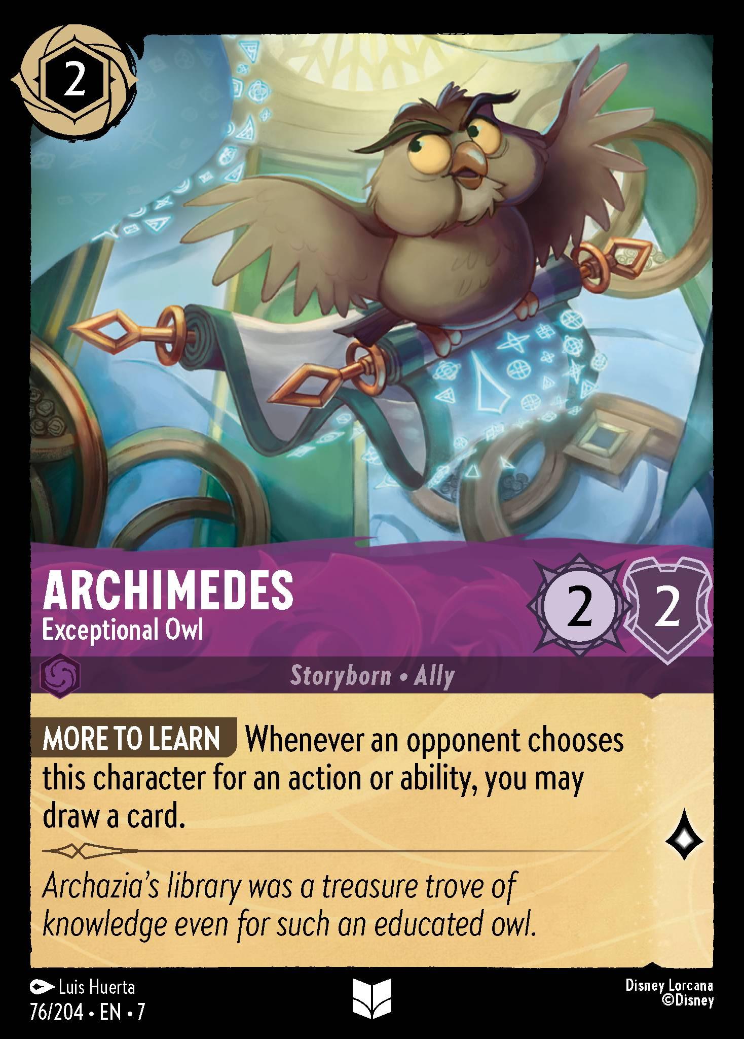 Archimedes, Exceptional Owl — image 1