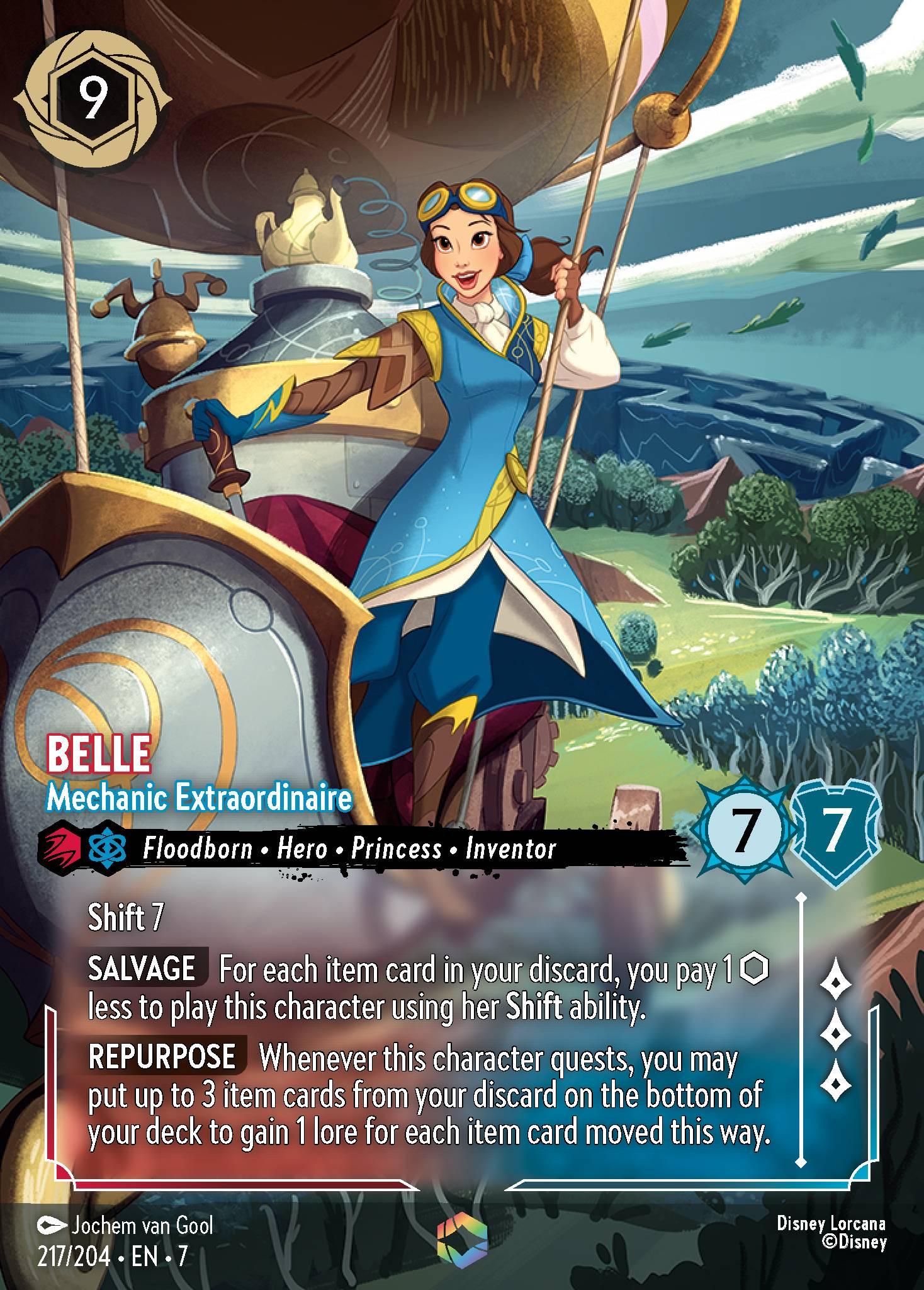 Belle, Mechanic Extraordinaire - ENCHANTED — image 1