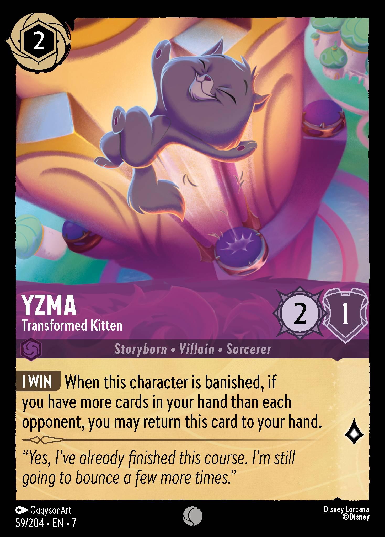 Yzma, Transformed Kitten — image 1