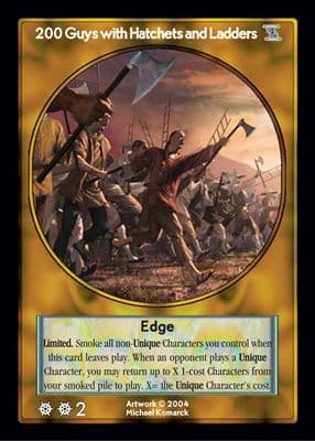 200 Guys With Hatchets and Ladders — image 1