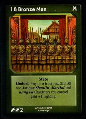 18 Bronze Men — image 1