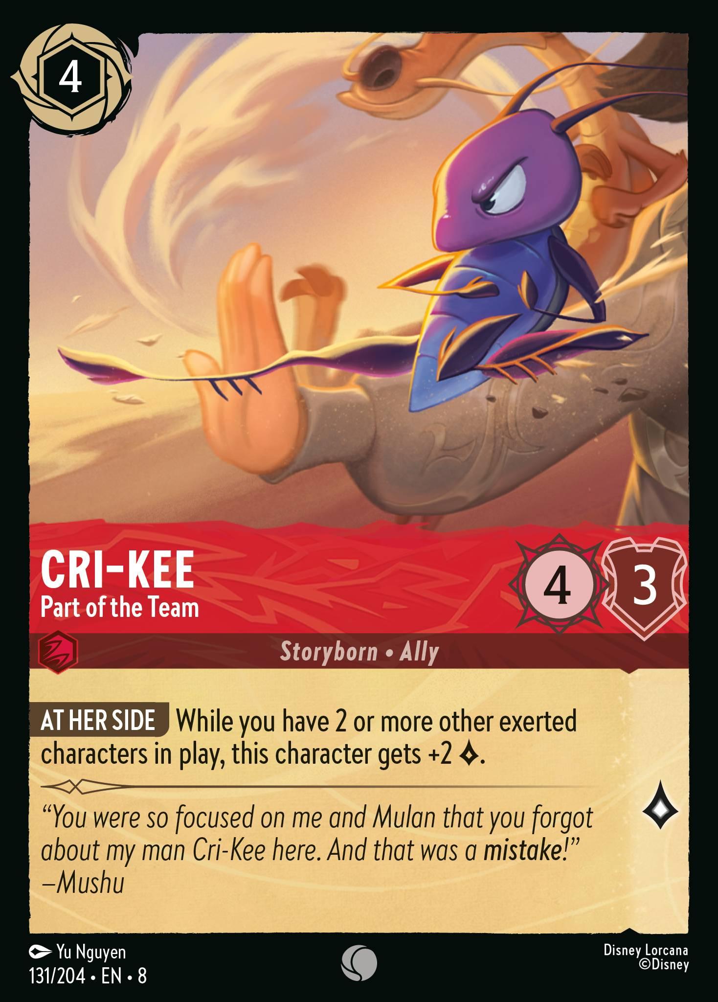 Cri-Kee, Part of the Team — image 1