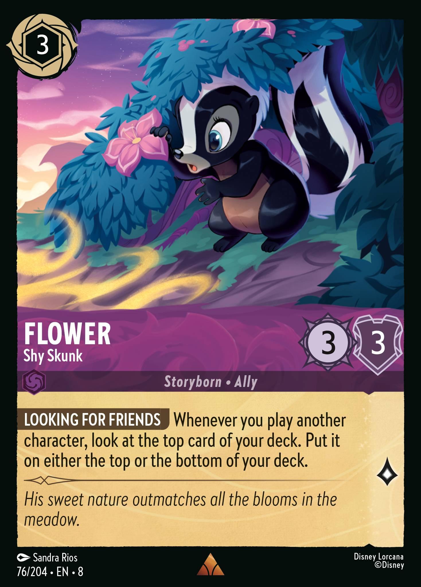 Flower, Shy Skunk — image 1