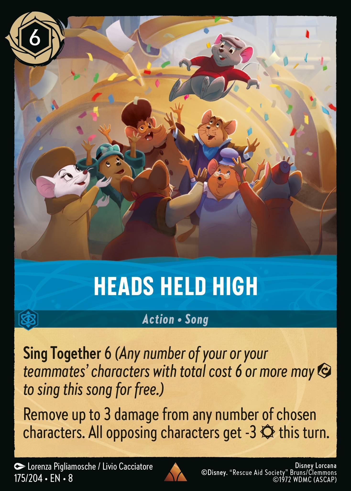 Heads Held High - FOIL — image 1