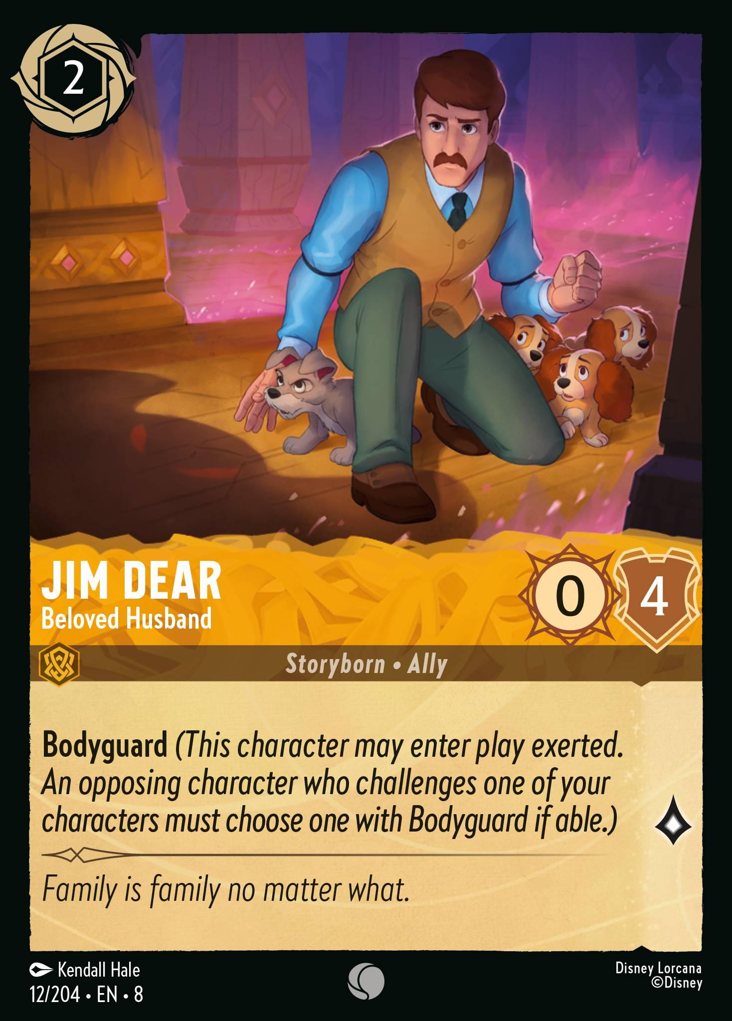 Jim Dear, Beloved Husband - FOIL — image 1