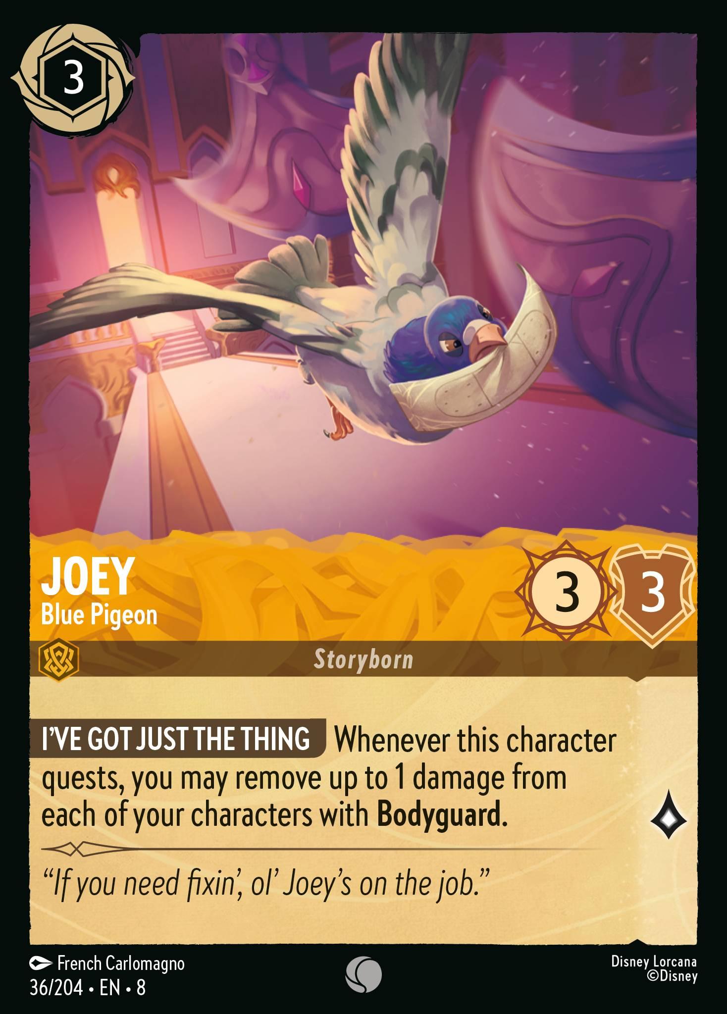 Joey, Blue Pigeon — image 1