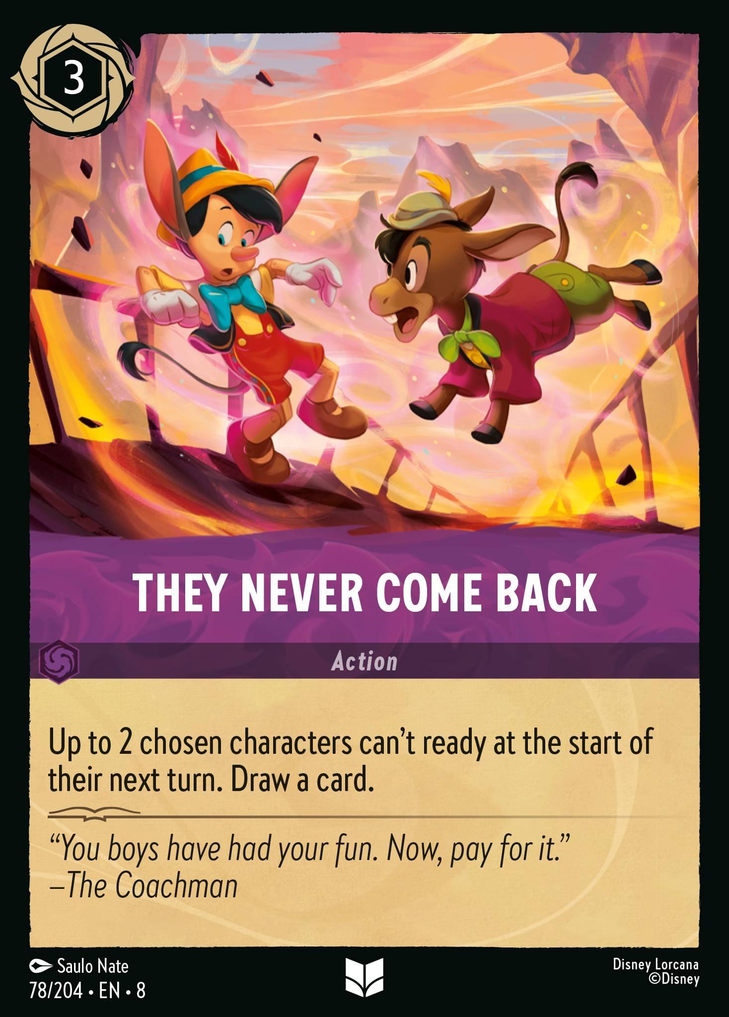 They Never Come Back - FOIL — image 1