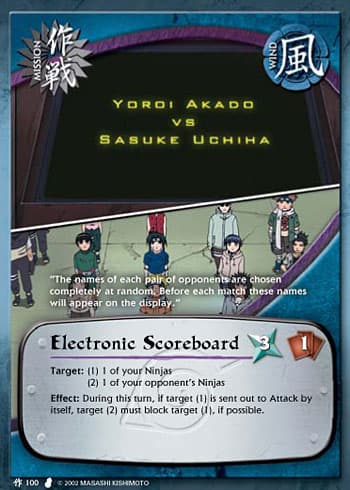 Electronic Scoreboard (M-100) - FOIL — image 1