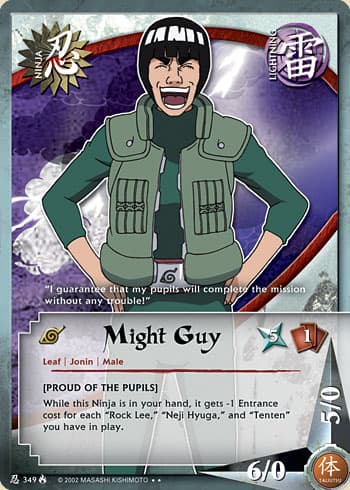 Might Guy (N-349) - FOIL — image 1