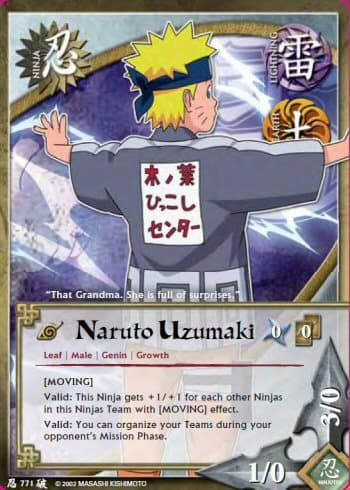 Naruto Uzumaki (N-771) - FOIL — image 1