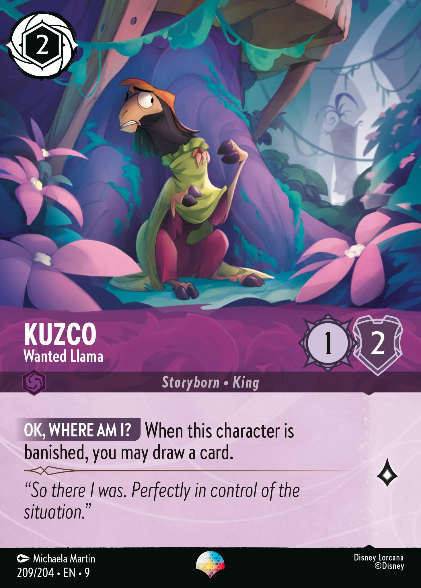 Kuzco, Wanted Llama - EPIC — image 1