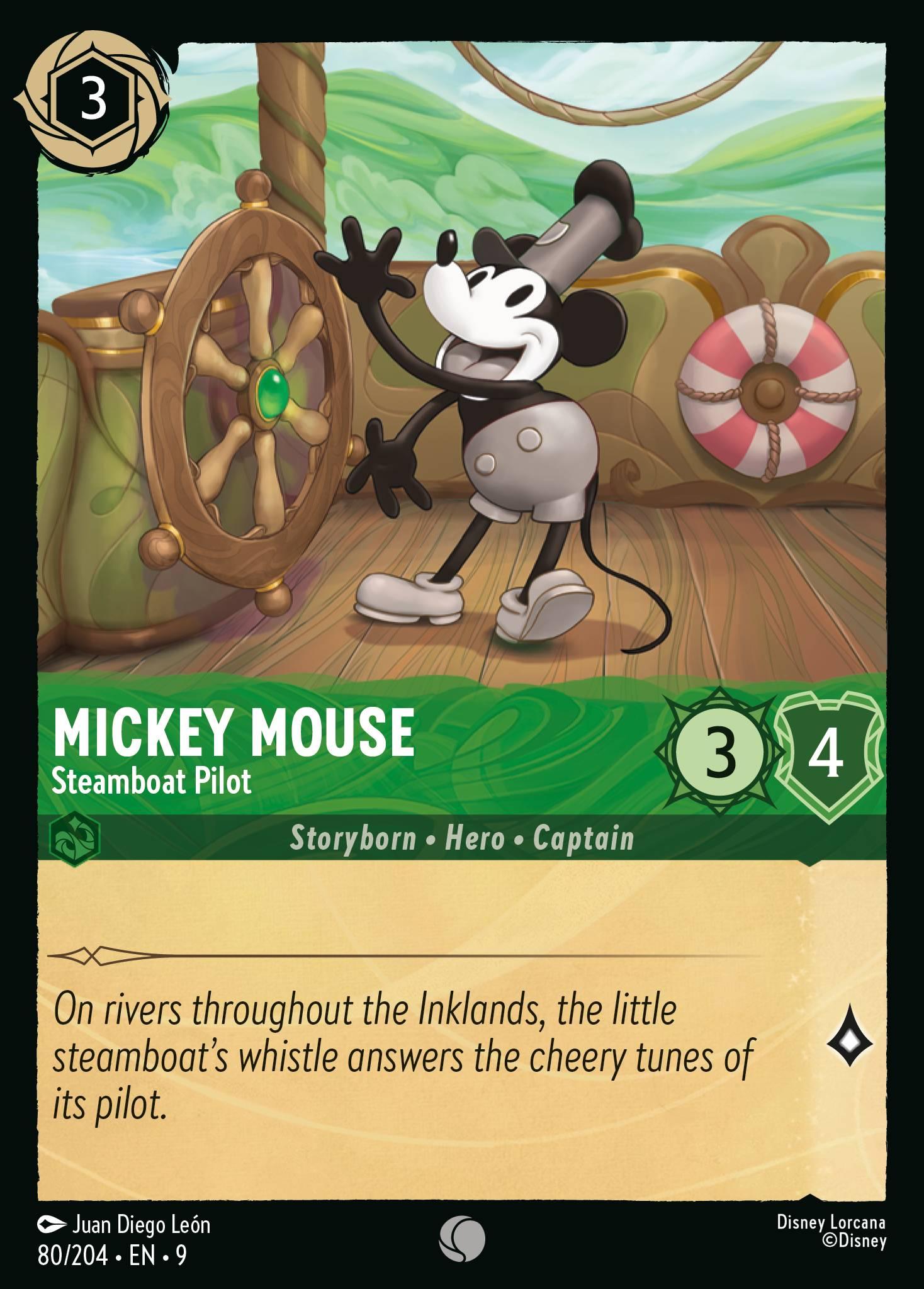 Mickey Mouse, Steamboat Pilot — image 1