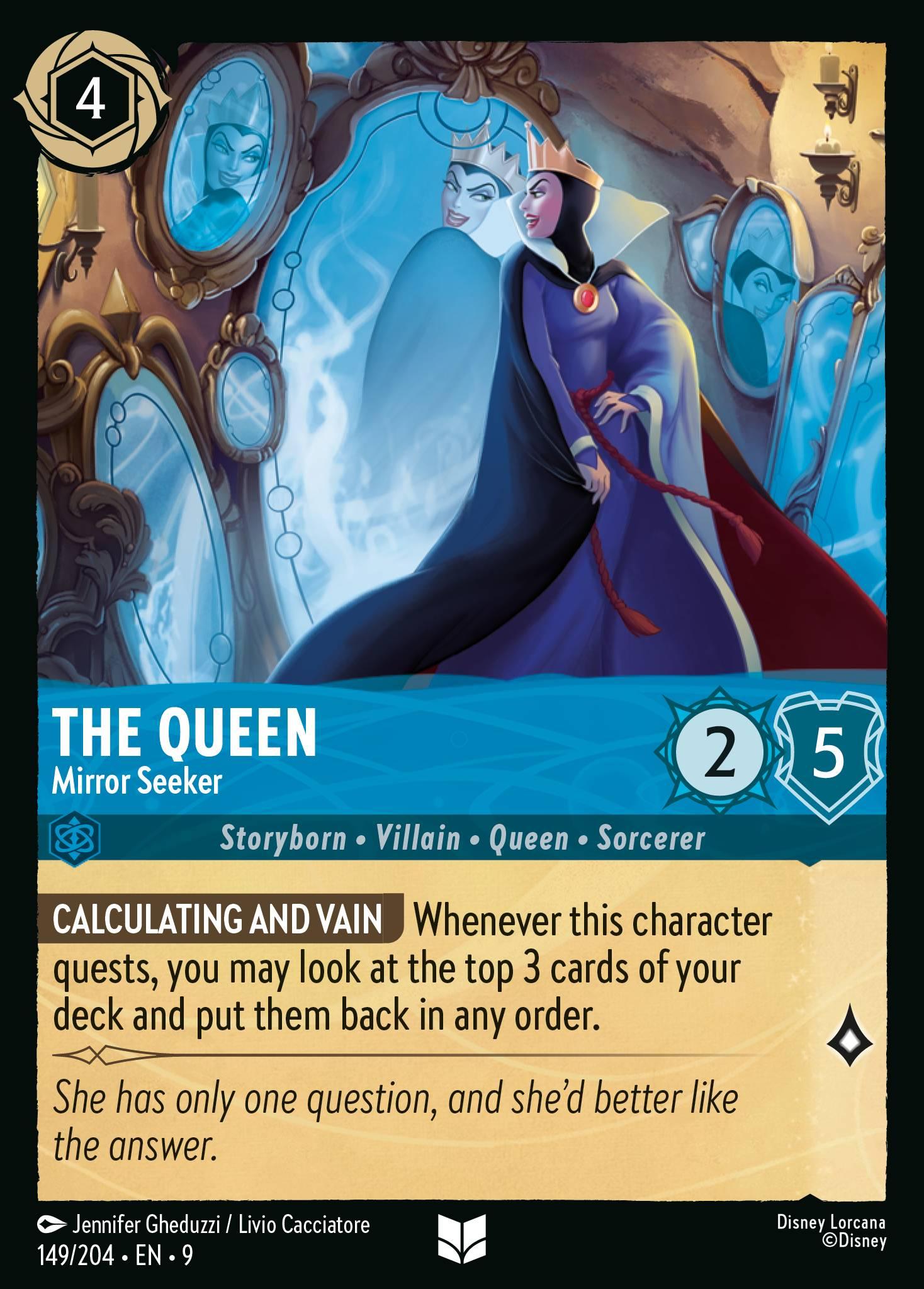 The Queen, Mirror Seeker - FOIL — image 1