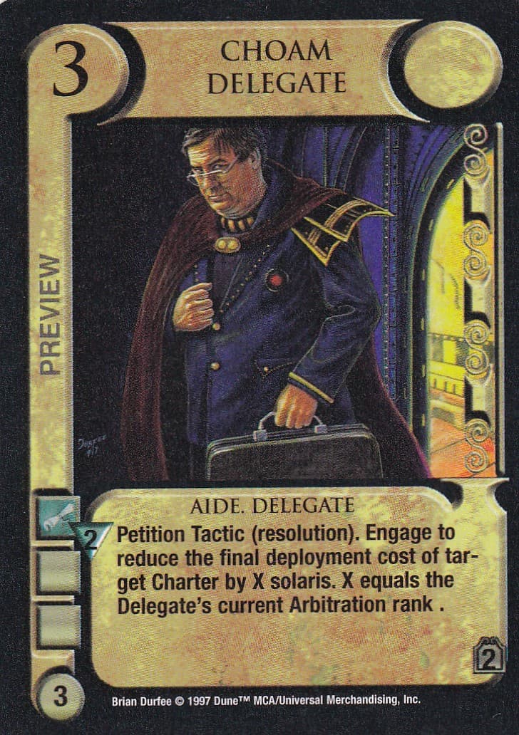 CHOAM Delegate - Pre-Gencon — image 1
