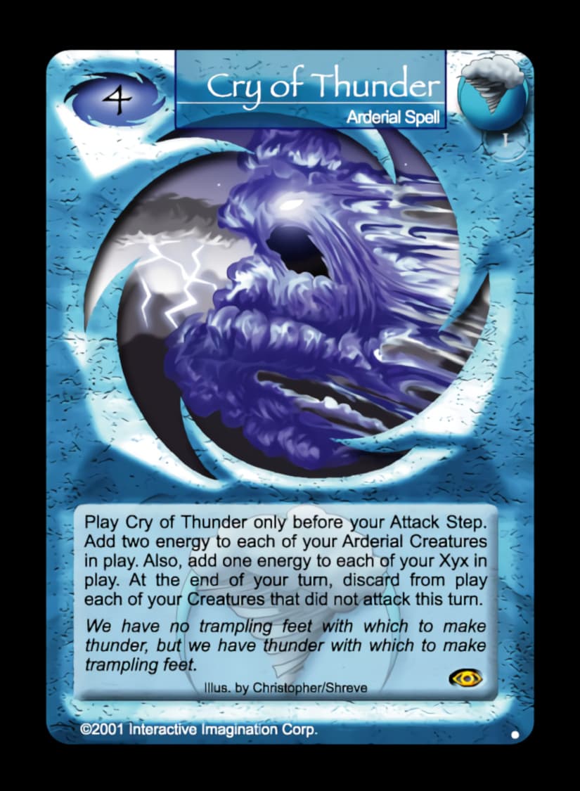 Cry of Thunder - FOIL — image 1