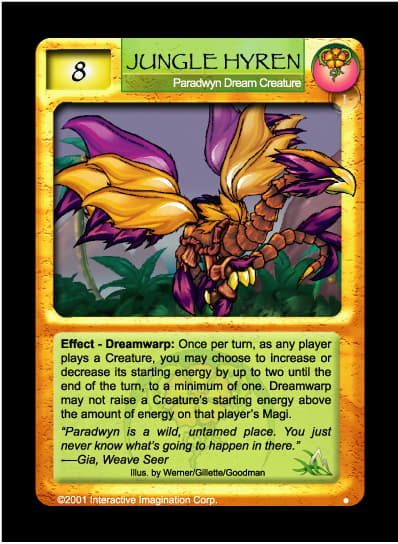 Jungle Hyren - FOIL — image 1