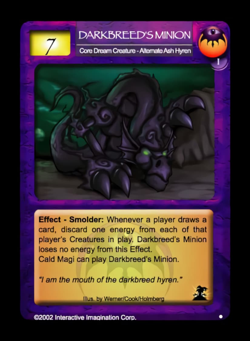Darkbreed's Minion - FOIL — image 1