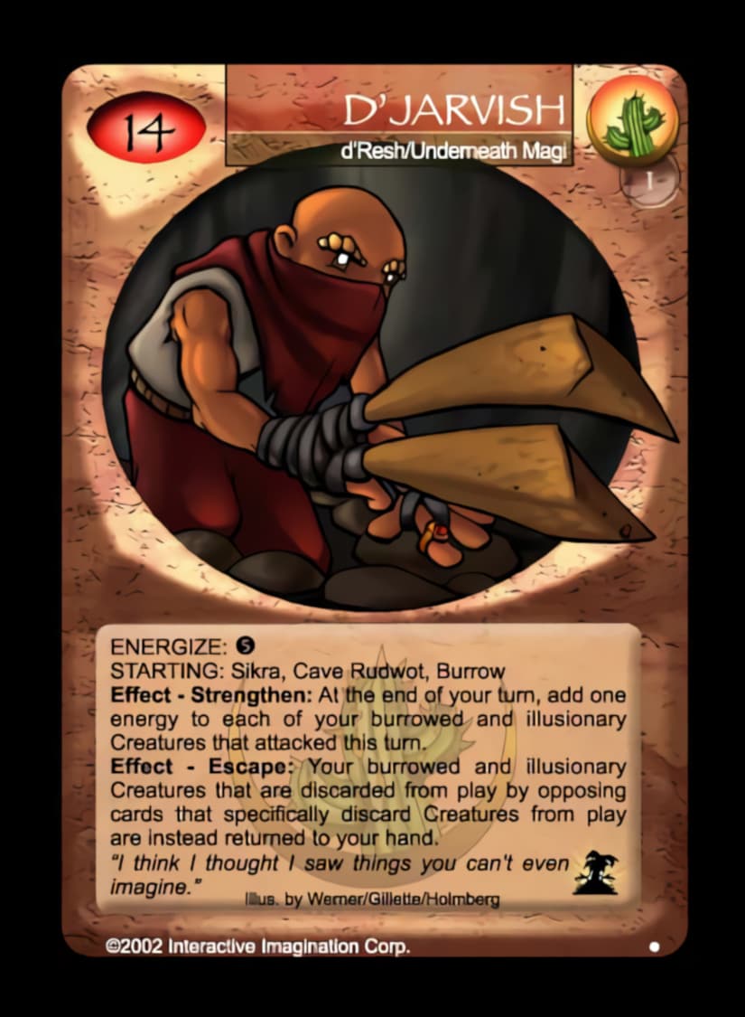 d'Jarvish (d'Resh) - FOIL — image 1