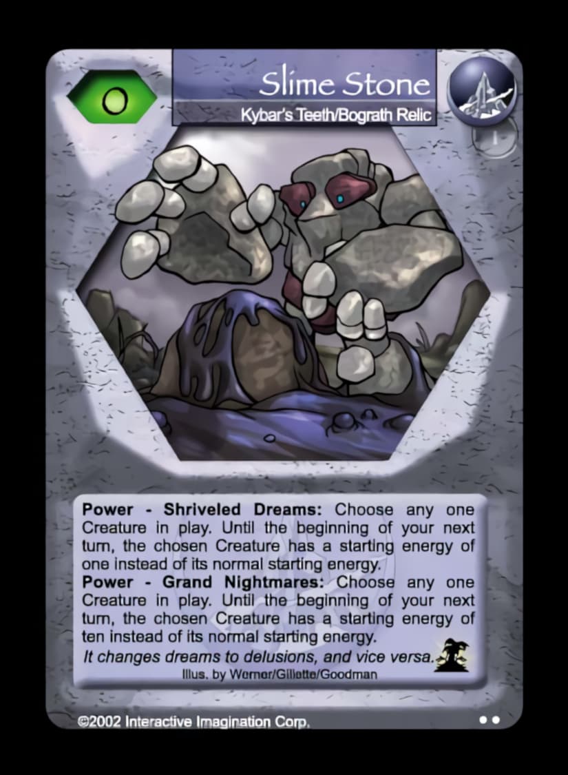 Slime Stone (Kybar's Teeth) - FOIL — image 1