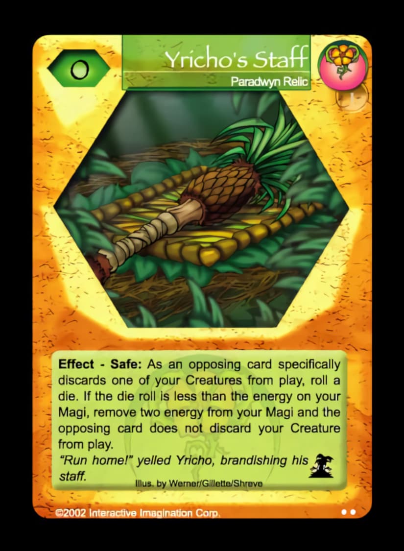 Yricho's Staff - FOIL — image 1