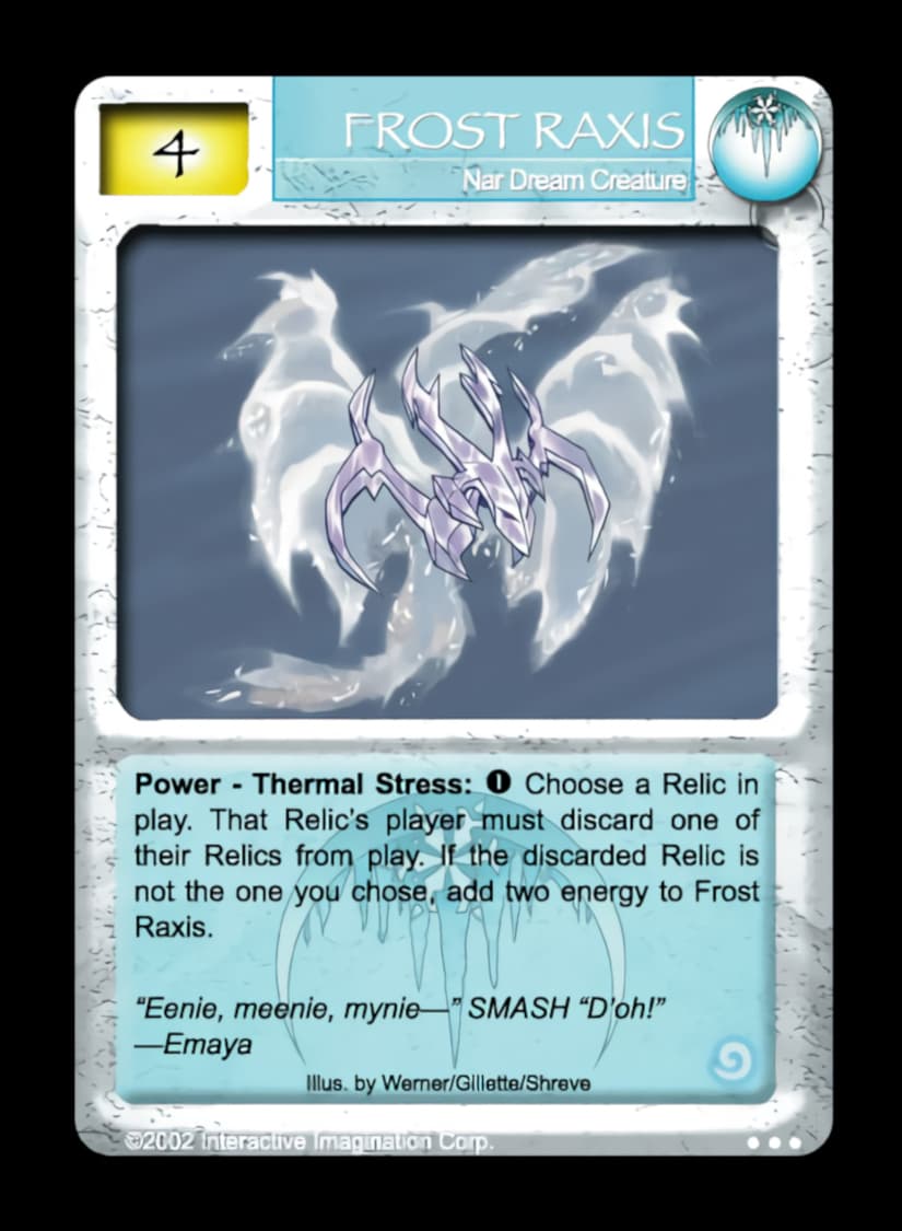 Frost Raxis - FOIL — image 1