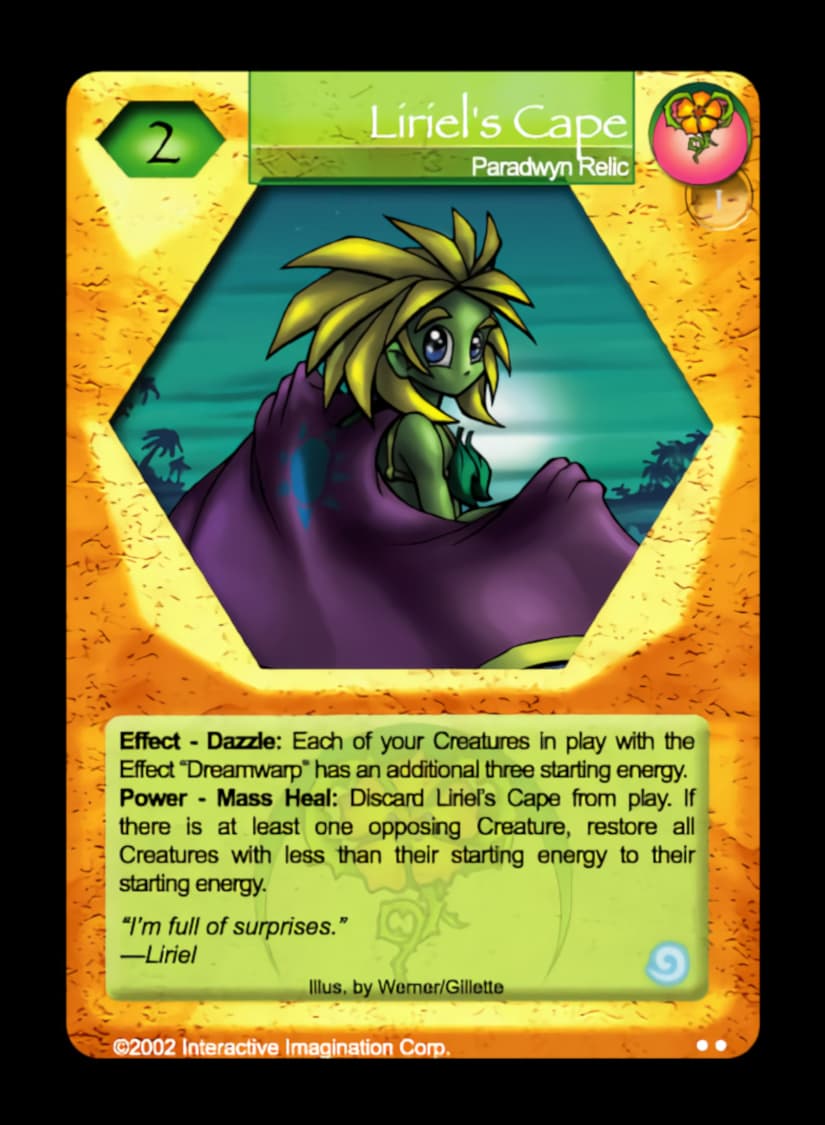 Liriel's Cape - FOIL — image 1