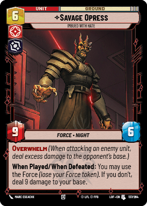 Savage Opress - Imbued With Hate — image 1