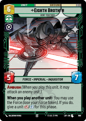 Eighth Brother - Hunt Together - FOIL — image 1