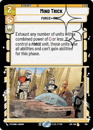 Mind Trick - FOIL — image 1