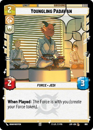 Youngling Padawan - FOIL — image 1