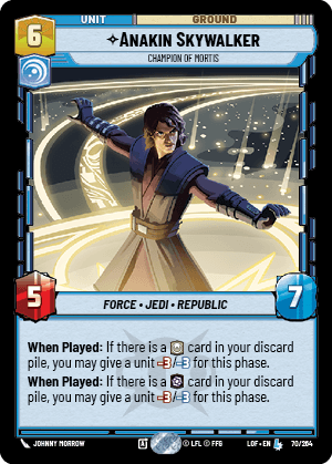 Anakin Skywalker - Champion of Mortis — image 1