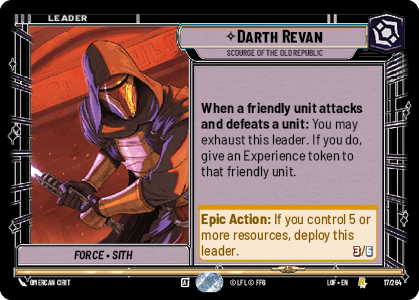 Darth Revan - Scourge of the Old Republic — image 1