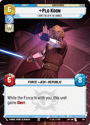 Plo Koon - I Don't Believe in Chance - HYPERSPACE — image 1