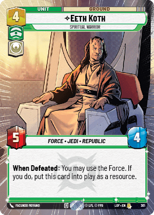 Eeth Koth - Spiritual Warrior - HYPERSPACE — image 1