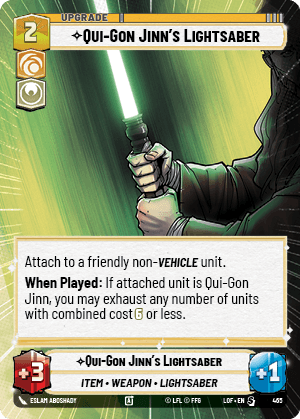 Qui-Gon Jinn's Lightsaber - HYPERSPACE — image 1