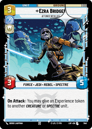 Ezra Bridger - Attuned With Life - FOIL — image 1