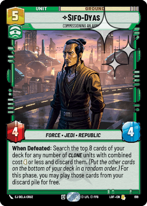 Sifo-Dyas - Commissioning An Army - FOIL — image 1