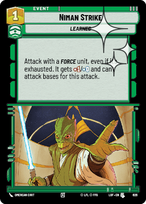 Niman Strike - FOIL — image 1
