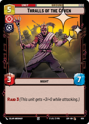 Thralls of the Coven - FOIL — image 1