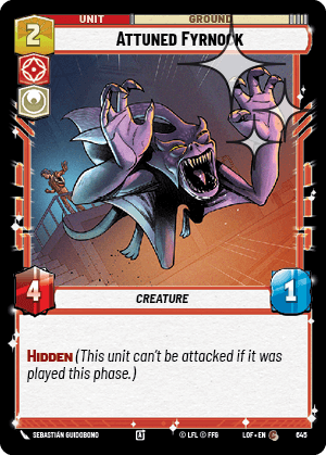 Attuned Fyrnock - FOIL — image 1