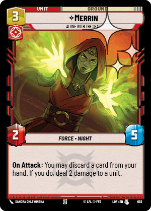 Merrin - Alone with the Dead - FOIL — image 1