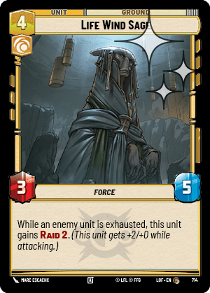 Life Wind Sage - FOIL — image 1