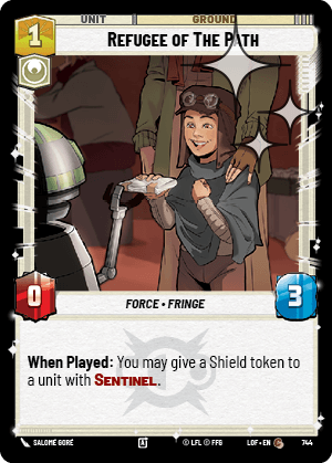 Refugee of The Path - FOIL — image 1